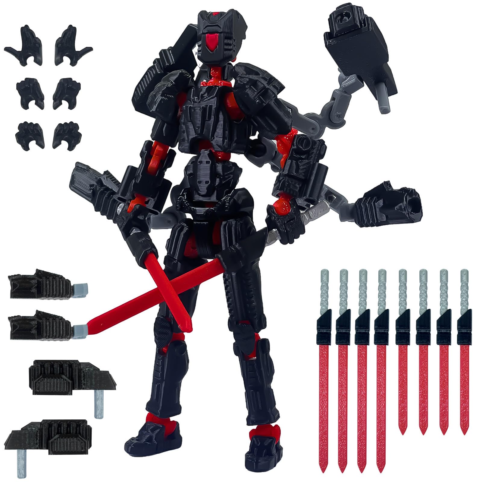 Amazon.com: PkghoKids 13 Assembly Completed Action Figure Set | 3D